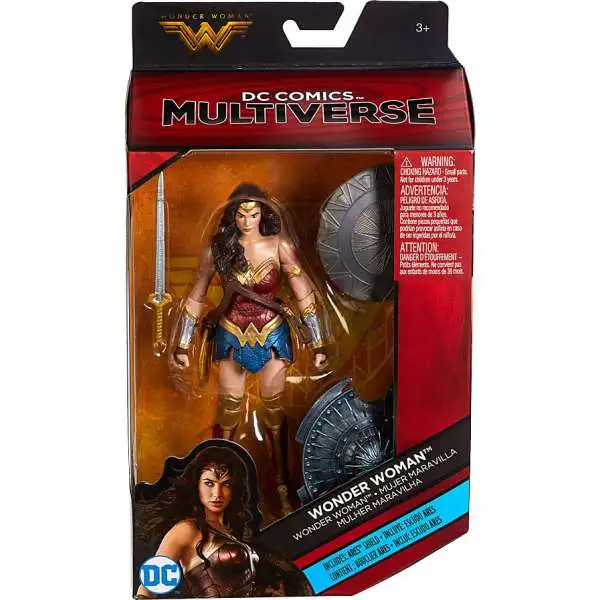 DC Multiverse Ares Series Wonder Woman Exclusive Action Figure [Ares Shield]