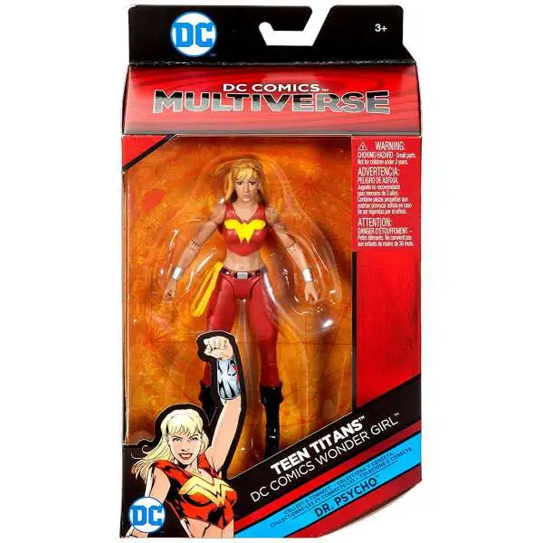 DC Teen Titans Multiverse Dr. Psycho Series Wonder Girl Action Figure