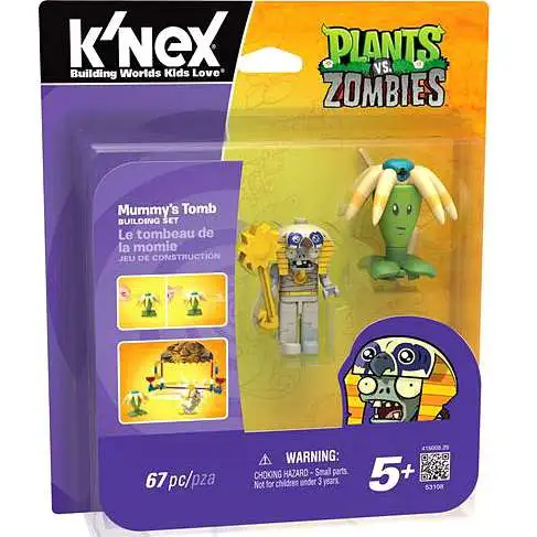 ULTRA RARE Plants vs. Zombies PVZ Exploding Mummy and Zombie Figures Set