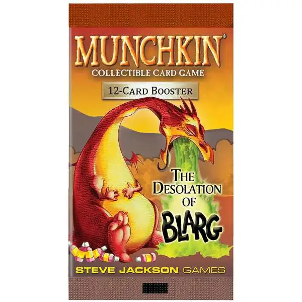 Munchkin The Desolation of Blarg Booster Pack [12 Cards]