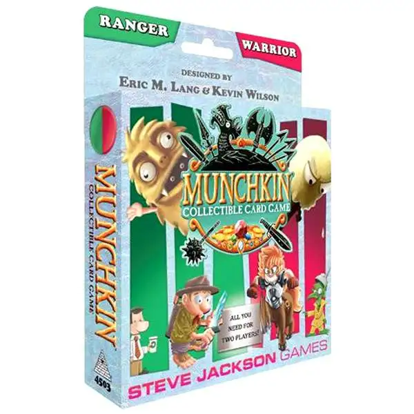 Munchkin Ranger & Warrior Collectible Card Game Starter Set