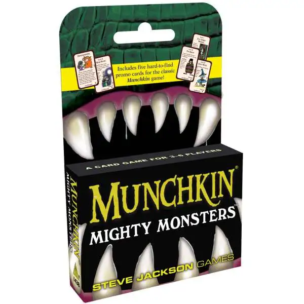 Munchkin Mighty Monsters Card Game Expansion