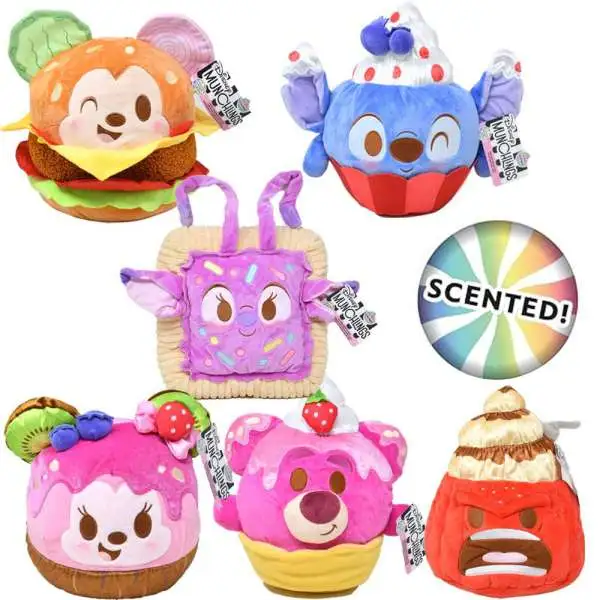 Disney Munchlings Scented Plush Mystery Pack [1 RANDOM Character] (Pre-Order ships July)