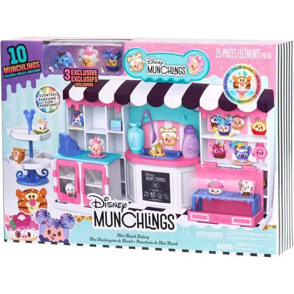 Disney Munchlings Mini Munch Bakery Playset [25-Pieces]