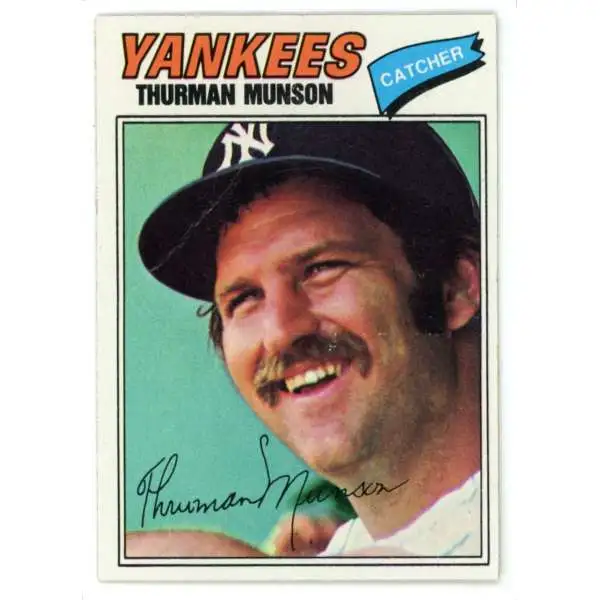 MLB 1977 Topps Thurman Munson #2 [Good]