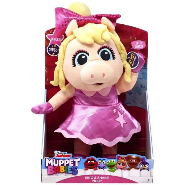 Disney Junior Muppet Babies Sing & Shake Piggy Feature Plush