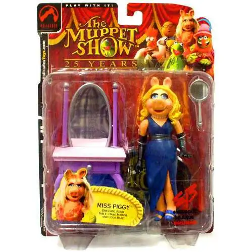 The Muppets The Muppet Show Miss Piggy Exclusive Action Figure [Blue Dress]