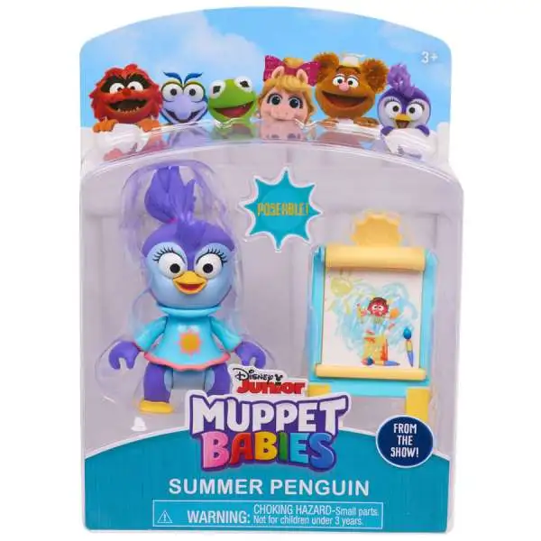 Disney Junior Muppet Babies Summer Penguin Exclusive Poseable Action Figure