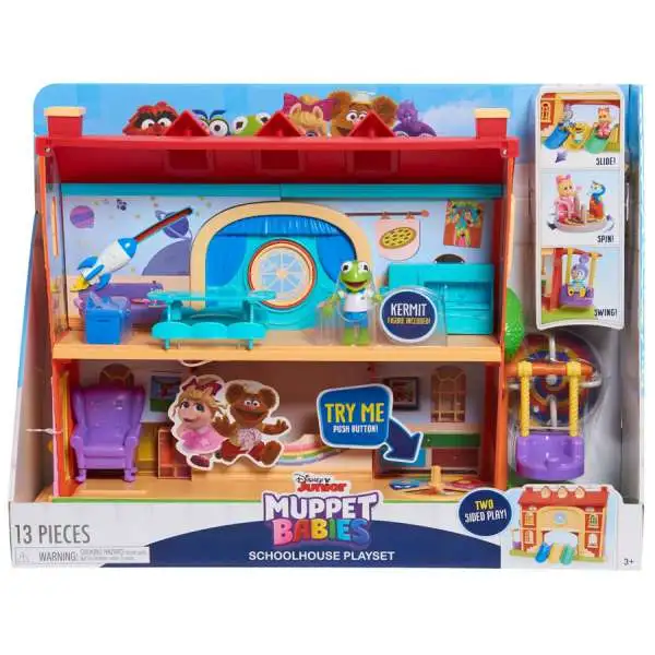 Disney Junior Muppet Babies Schoolhouse Exclusive Playset