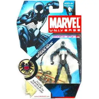 Marvel Universe Series 3 Black Costume Spider-Man Action Figure #18