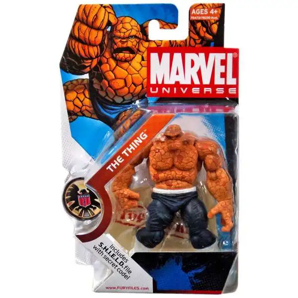 Marvel Universe Series 3 The Thing Action Figure #19 [Dark Pants]
