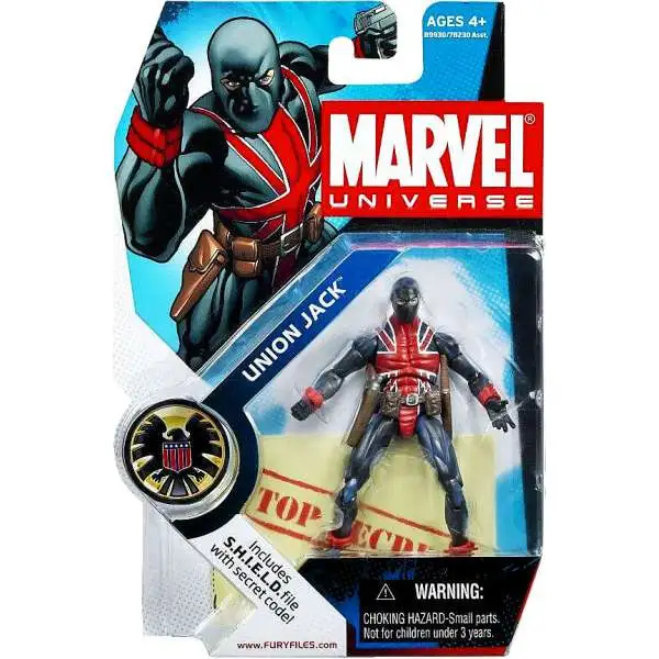 Marvel Universe Series 4 Union Jack Action Figure #26
