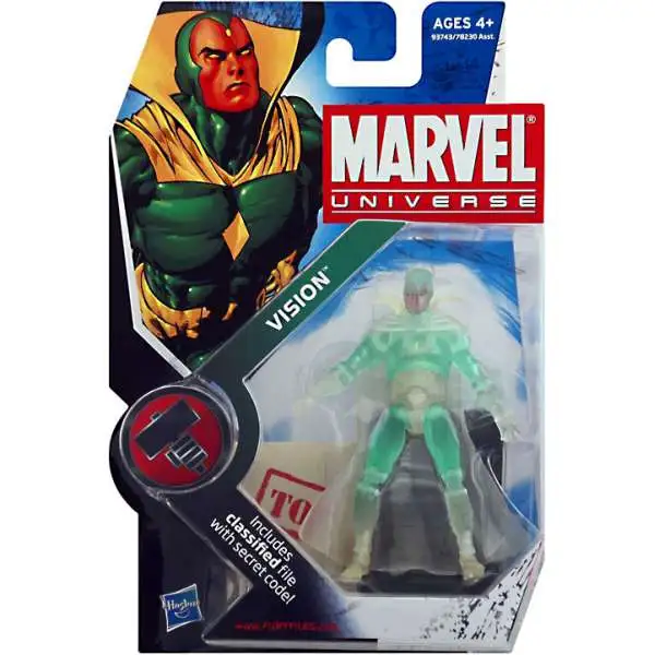 Marvel Universe Series 6 Vision Action Figure #6 [Phasing]