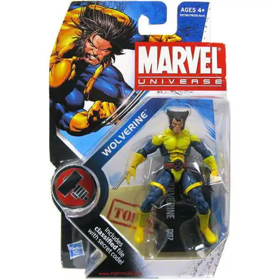 Marvel Universe Series 6 Wolverine Action Figure #2 [Jim Lee Head]
