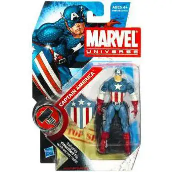 Marvel Universe Series 7 Captain America Action Figure #8 [Original Costume]
