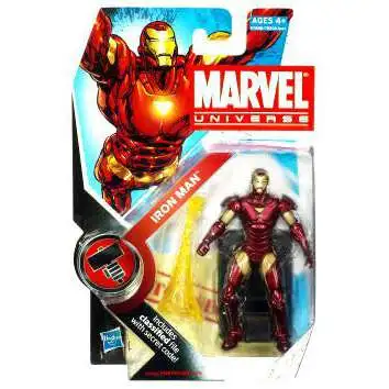 Marvel Universe Series 7 Iron Man Action Figure #7 [Damaged Package]