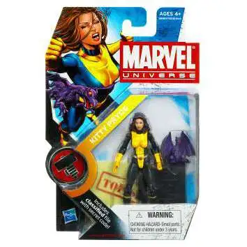 Marvel Universe Series 8 Kitty Pryde & Lockheed Action Figure #17