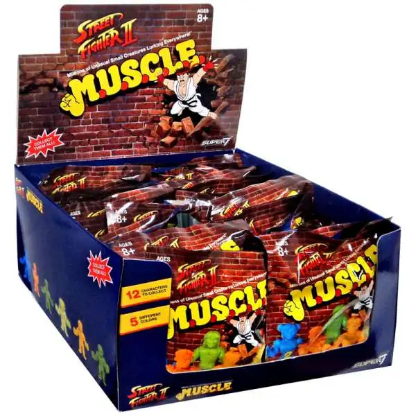 M.U.S.C.L.E. Street Fighter II Mystery Box [36 Packs]