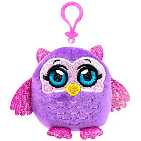 MushMeez Owl 3.5-Inch Clip-On Plush