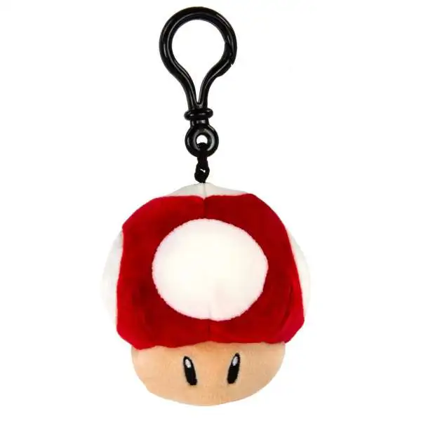 Nintendo Mario Kart Mocchi Mocchi Mushroom Clip On Plush