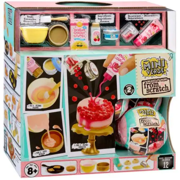 Miniverse Make It Mini From Scratch Series 2 Mystery Box [15 Packs]