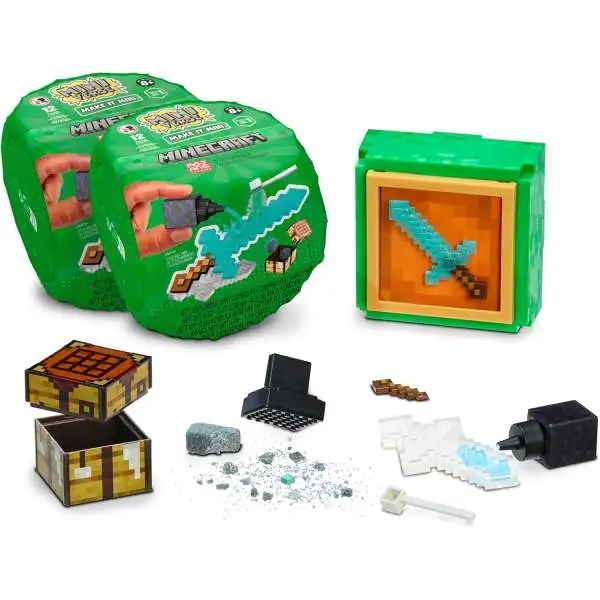 Miniverse Make It Mini Minecraft LOT of 2 Mystery Packs