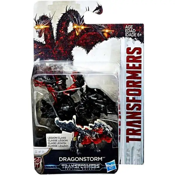 Transformers The Last Knight Dragonstorm Legion Action Figure [Damaged Package]
