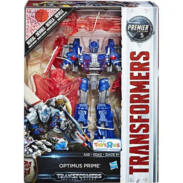 Transformers The Last Knight Optimus Prime Exclusive Voyager Action Figure [Premier Edition]