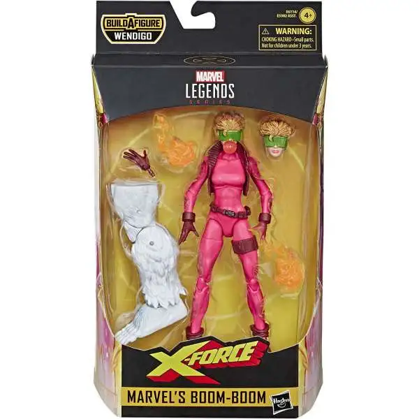 X-Force Marvel Legends Wendigo Series Boom Boom Action Figure [90's Custome]