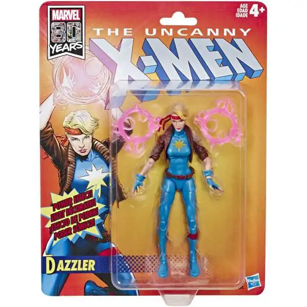 X-Men Marvel Legends Retro Series Dazzler Action Figure
