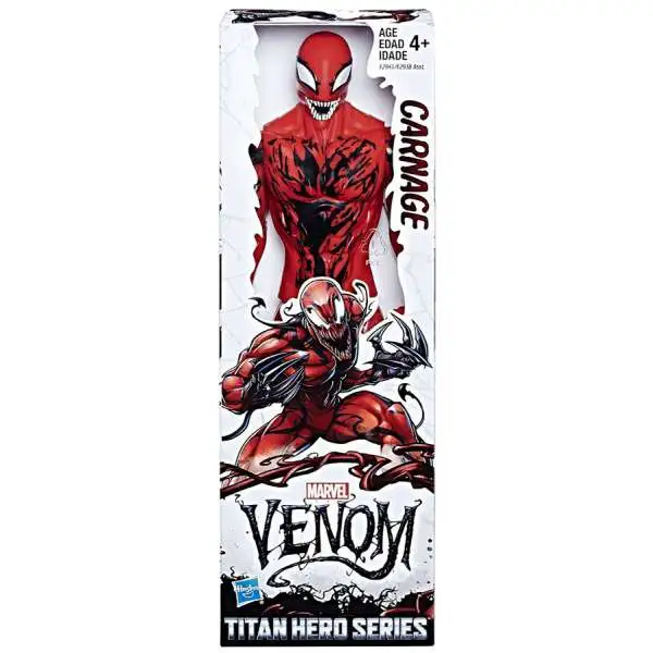 Marvel Venom Titan Hero Series Carnage Action Figure