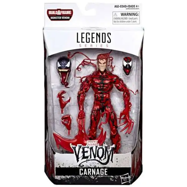 Marvel Legends Monster Venom Series Carnage Action Figure [Damaged Package]
