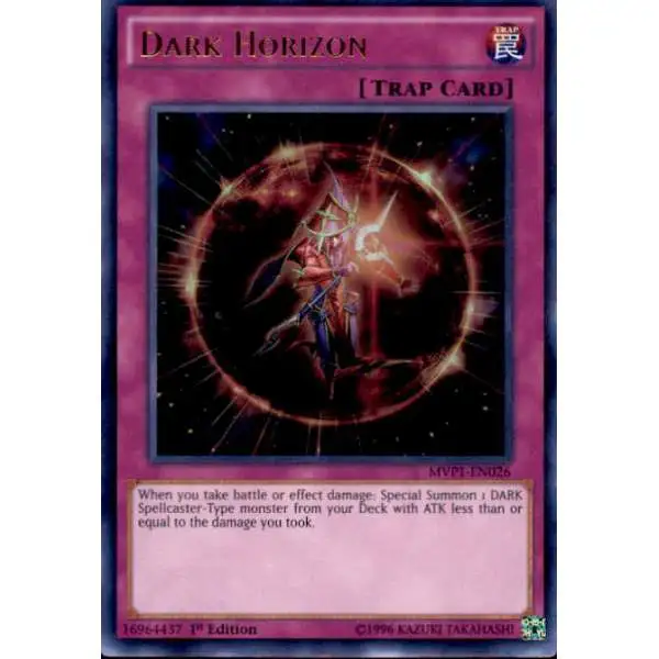 YuGiOh Dark Side of Dimensions Movie Ultra Rare Dark Horizon MVP1-EN026