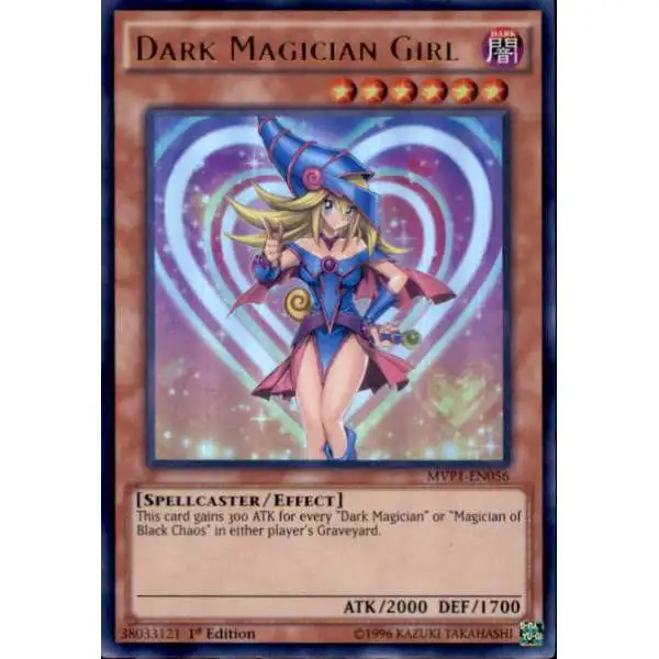 YuGiOh Dark Side of Dimensions Movie Ultra Rare Dark Magician Girl MVP1-EN056