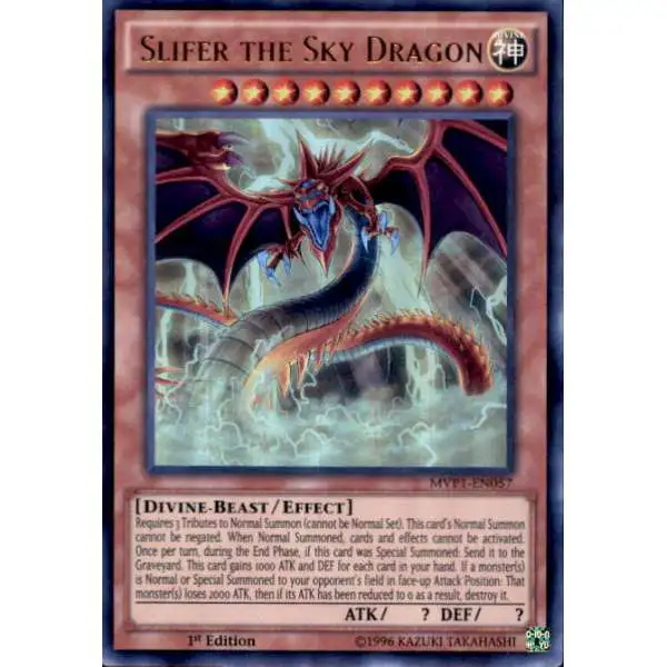 slifer the sky dragon pokemon card gold Quicksand Keychain KeychainMonster Mint / near mint condition trading card Pokemon Slifer The Sky Dragon