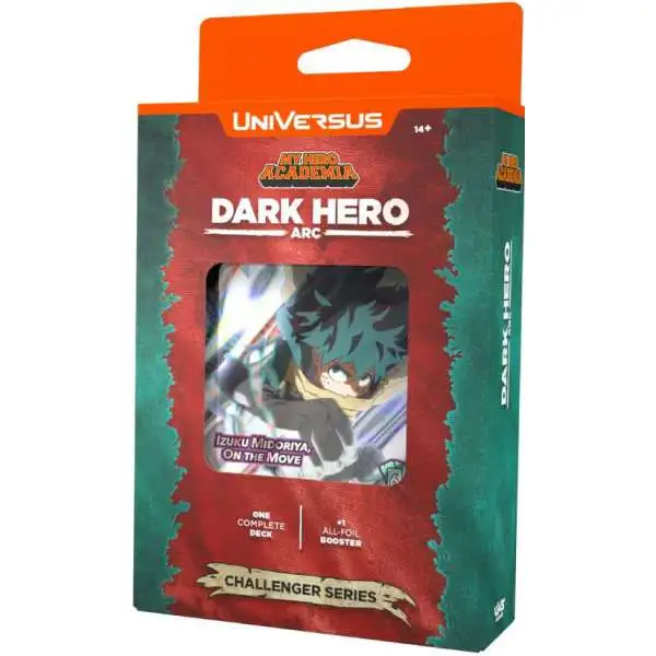 Universus CCG My Hero Academia Challenger Series Deku Deck [Dark Hero Arc]