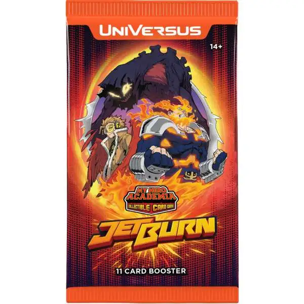 Universus CCG My Hero Academia Series 6 Jet Burn Booster Pack [11 Cards]