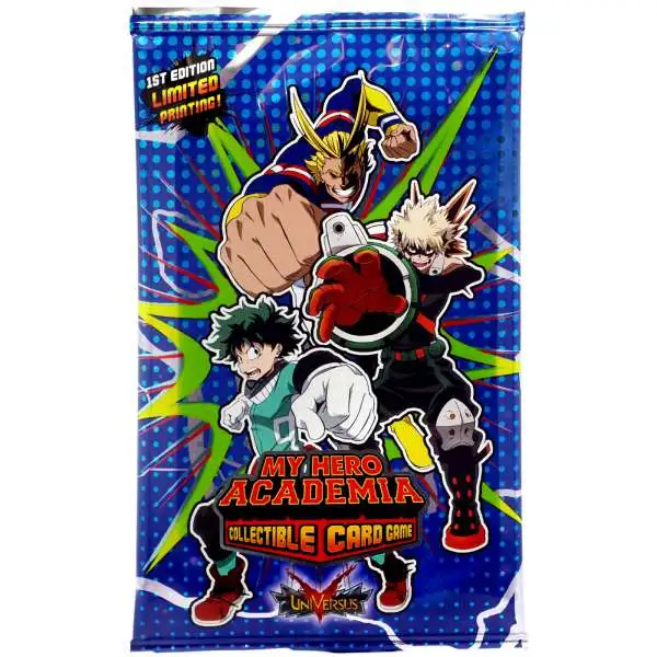 Jasco My Hero Academia Collectible Card Game Series 1 Unlimited | 10-Card  Single-Pack Booster Pack | Trading Cards for Adults and Teens | Ages 14+ |  2