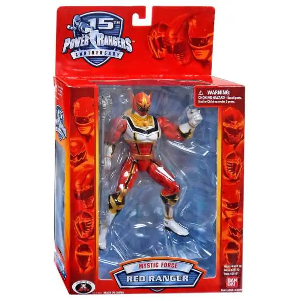 Power Rangers Mystic Force Red Ranger Action Figure [15th Anniversary Special Edition]