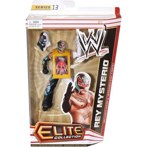 REY MYSTERIO Elite Series 24 Wrestling Figure SHIRT ACCESSORY B9 WWE 