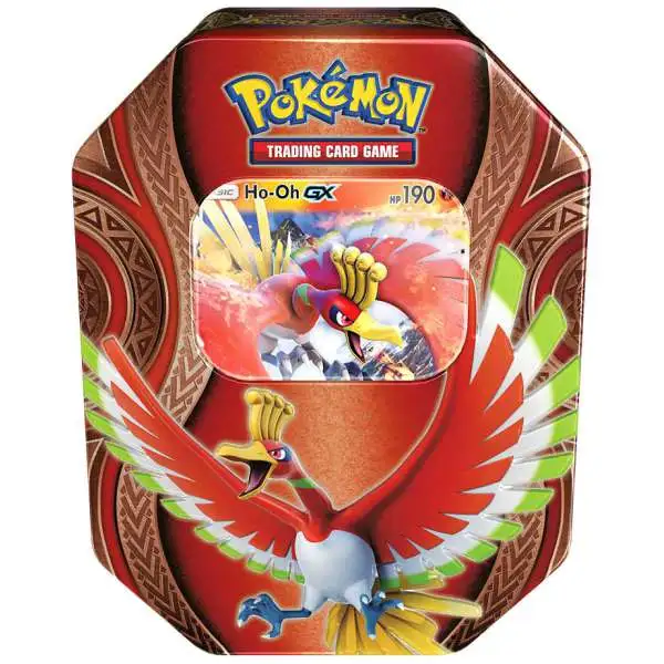 Pokemon Mysterious Powers Ho-Oh GX Tin Set [4 Booster Packs & Promo Card]
