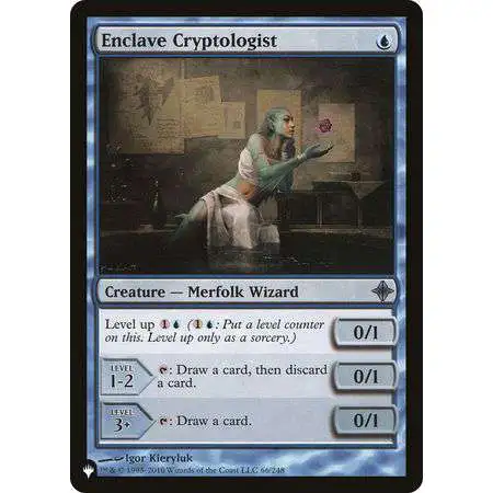 MtG Trading Card Game Mystery Booster / The List Uncommon Enclave Cryptologist #66
