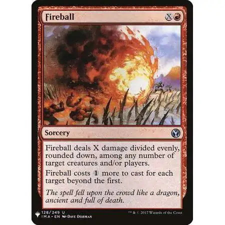 MtG Trading Card Game Mystery Booster / The List Uncommon Fireball #56