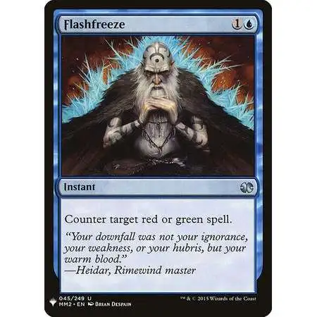 MtG Trading Card Game Mystery Booster / The List Uncommon Flashfreeze #45