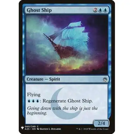 MtG Trading Card Game Mystery Booster / The List Common Ghost Ship #60