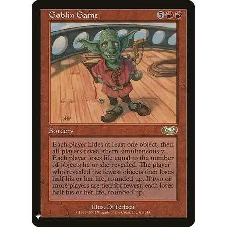 MtG Trading Card Game Mystery Booster / The List Rare Goblin Game #61
