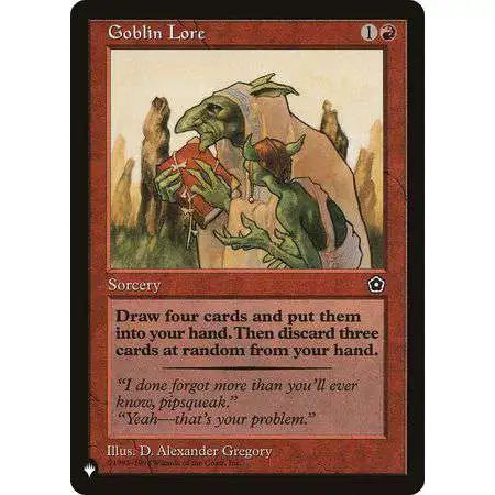 MtG Trading Card Game Mystery Booster / The List Uncommon Goblin Lore