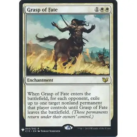 MtG Trading Card Game Mystery Booster / The List Rare Grasp of Fate #3