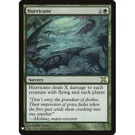 MtG Trading Card Game Mystery Booster / The List Rare Hurricane #270