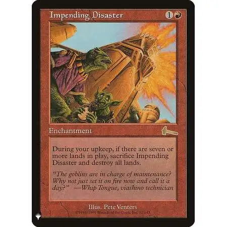 MtG Trading Card Game Mystery Booster / The List Rare Impending Disaster #82